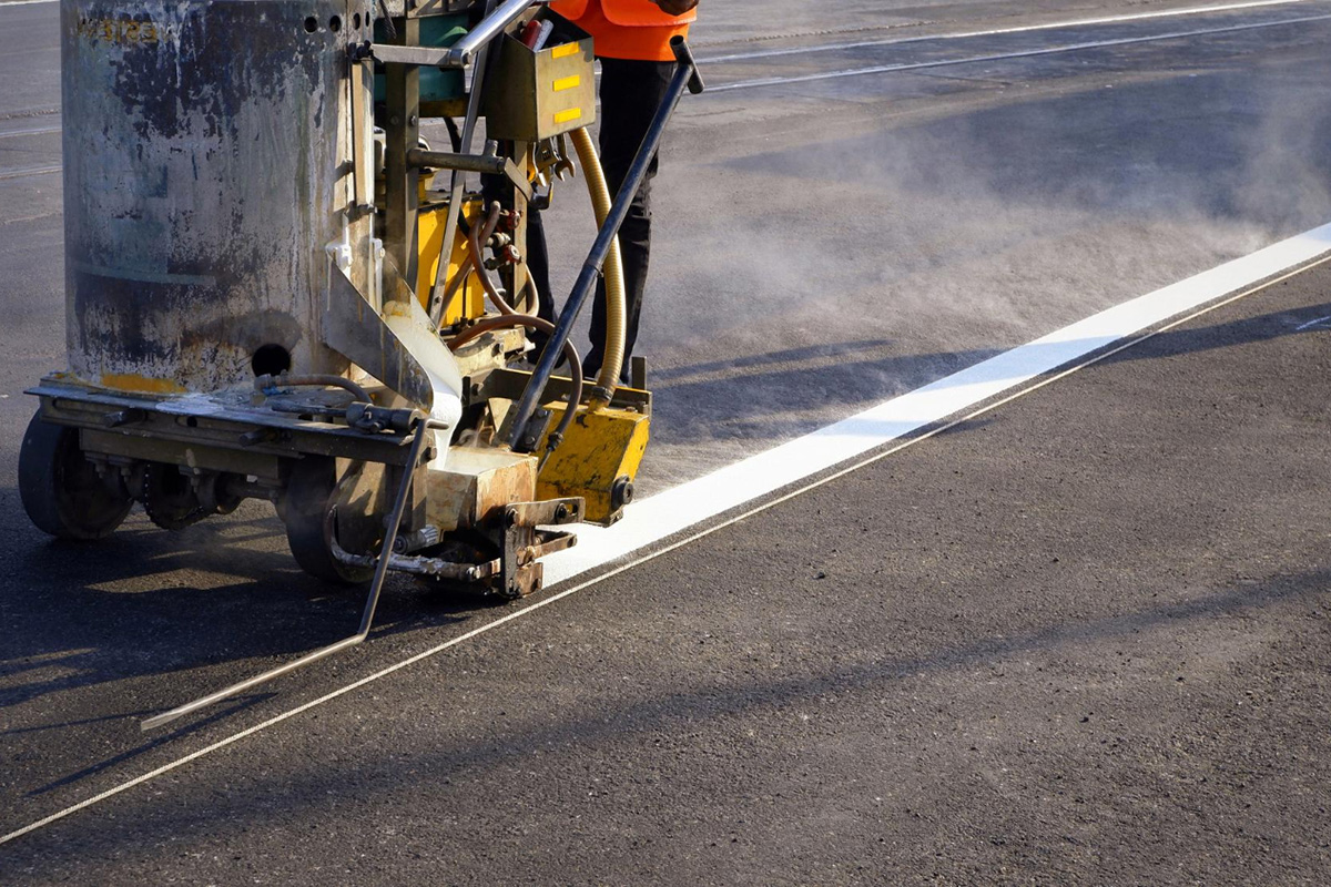 How to Stripe a Parking Lot