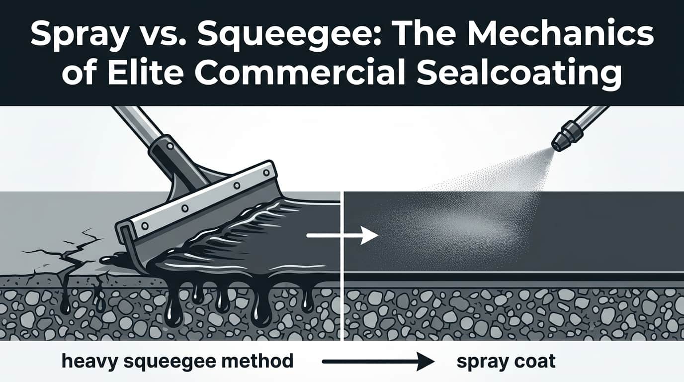 Spray vs. Squeegee: Elite Commercial Sealcoating in Florida