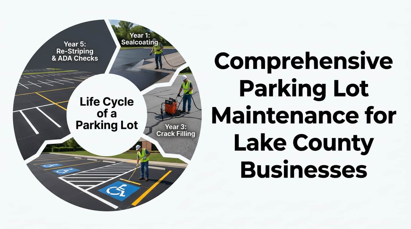 Parking Lot Maintenance Guide for Lake County Businesses