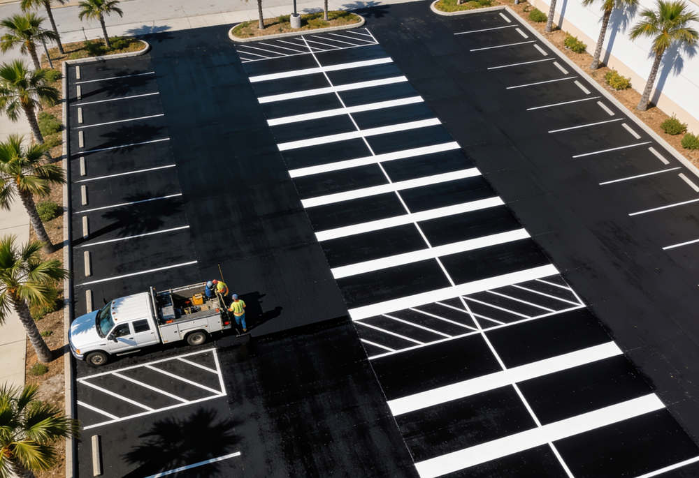 How Often Should You Sealcoat a Commercial Parking Lot in Central Florida? A Property Manager's