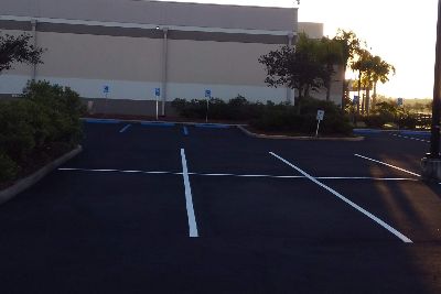 Daytona Beach Racing Club Parking lot