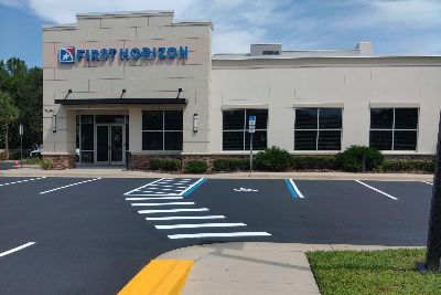 Sealcoating & striping for First Horizon