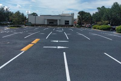 Sealcoating & striping for First Horizon