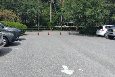 Sealcoating & striping for First Horizon