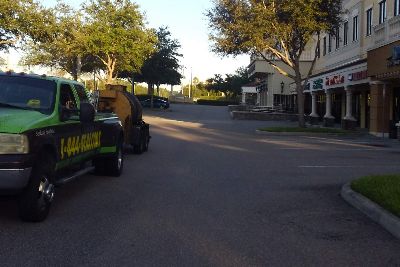 Parking lot striping & sealcoating for Metro West