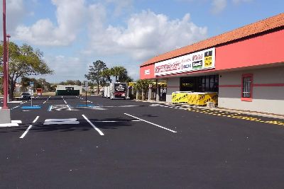Seminole Powersports' parking lot