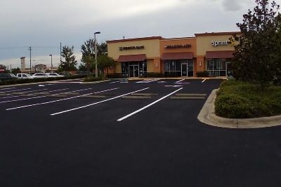 Trustco Bank's parking lot